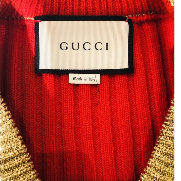 Knitted Sweater Gucci Tiger Rainbow Sweater NWT Guaranteed